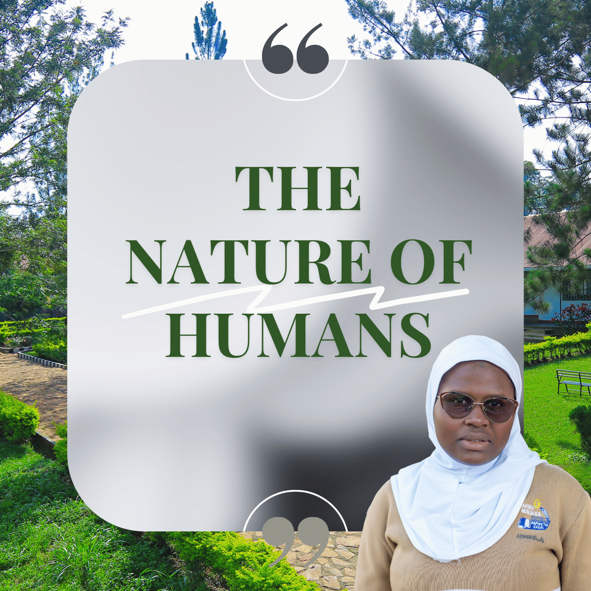 THE NATURE OF HUMANS